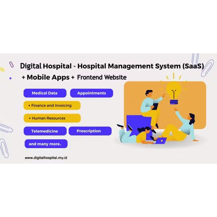 Hospital Management Software (Backend) With Android Apps & Frontend Website
